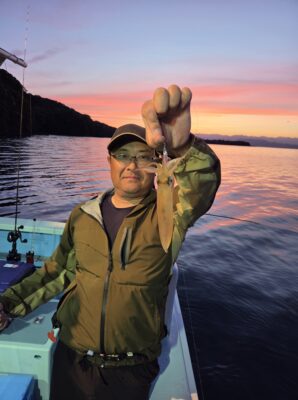 ５月９日　駿河湾沼津沖夜マルイカの釣果