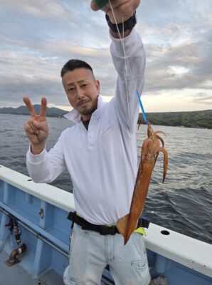 ５月１１日　駿河湾沼津沖夜ムギイカの釣果